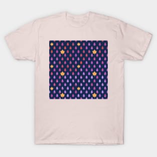 Autumn Leaves to Violet Winter Trees T-Shirt